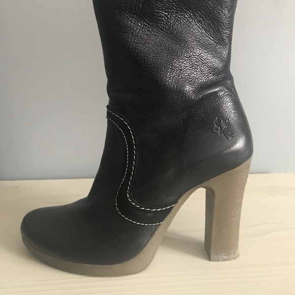 Fly London super soft and stylish boots black sz 9 - Picture 3 of 5